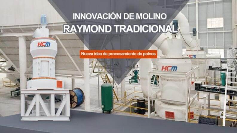 Molino de raymond HCM serie para carbón activado